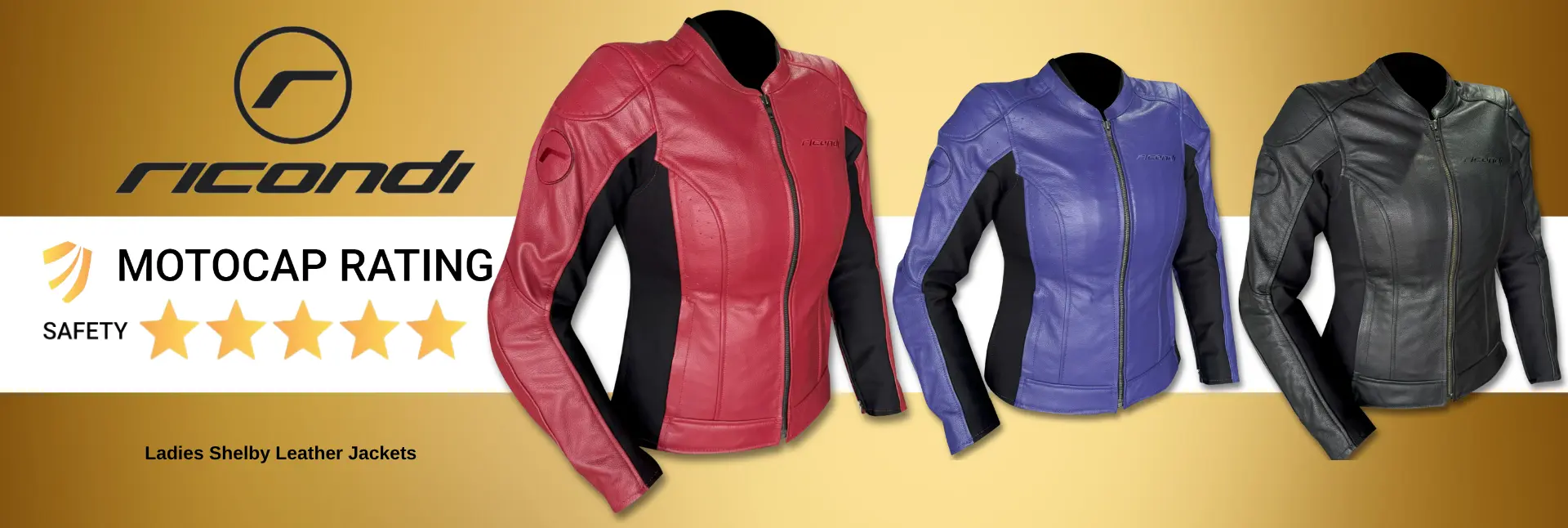 Ricondi Shelby Leather Jacket - 5 star MotoCap