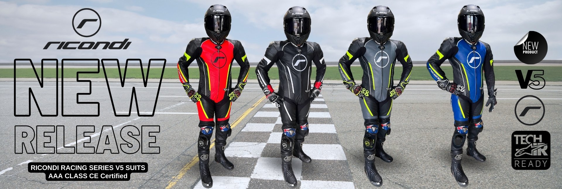INTRODUCING OUR NEW RICONDI V5 SUITS