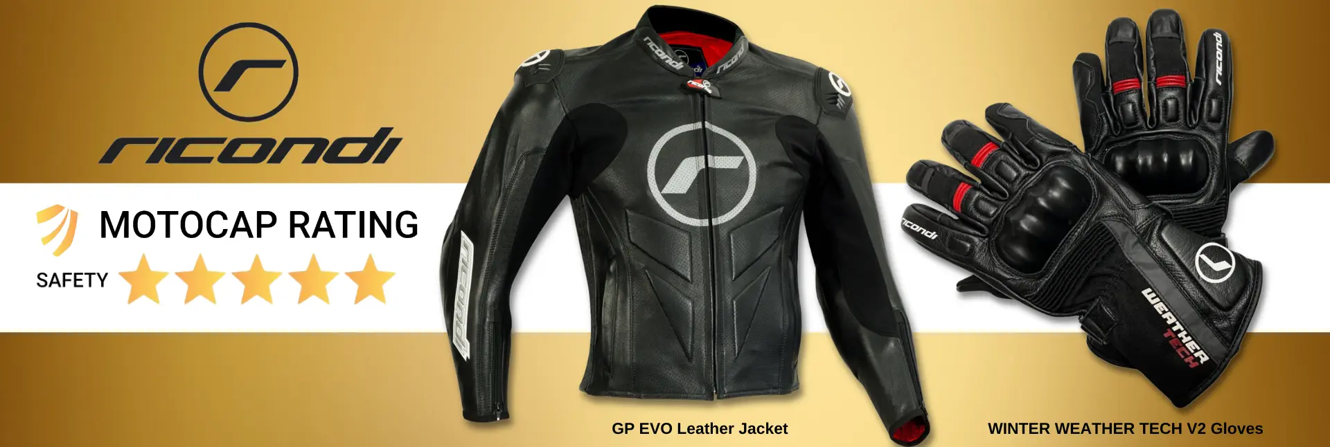 MotoCap 5 Star Rated Gear