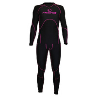 RICONDI COMPRESSION 2 PIECE SUIT BLACK PINK