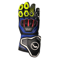 RICONDI RACING SERIES GLOVE BLUE NEON YELLOW