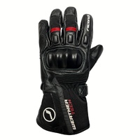 RICONDI WINTER WEATHER TECH V2 GLOVES BLACK RED