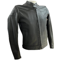 RICONDI ROADSTER CLASSIC LEATHER JACKET BLACK