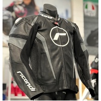 RICONDI RACING SERIES TECH-AIR COMPATIBLE JACKET BLACK GUNMETAL