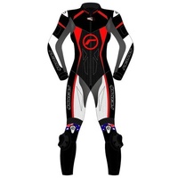 LADIES RACING SERIES 1 PIECE BLACK/WHITE/RED