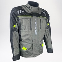 RICONDI RIPSTOP ADVENTURE LITE JACKET GREY BLACK YELLOW