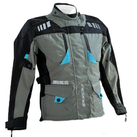 RICONDI LADIES ADVENTURE LITE JACKET BLACK GREY AQUA