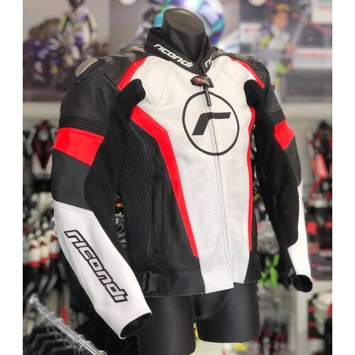 RICONDI RACING SERIES TECH-AIR COMPATIBLE JACKET BLACK NEON S (50)