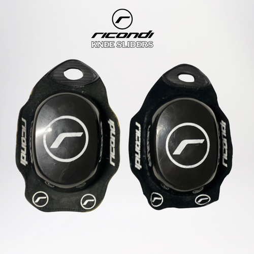 RICONDI KNEE SLIDER MARK 2 - BLACK WHITE (1 PAIR)