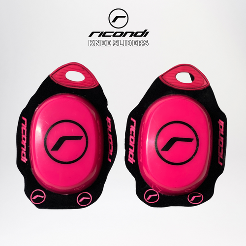 RICONDI KNEE SLIDER MARK 2 - NEON PINK (1 PAIR)