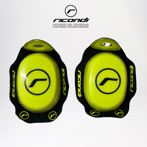 RICONDI KNEE SLIDER MARK 2 - NEON YELLOW (1 PAIR)