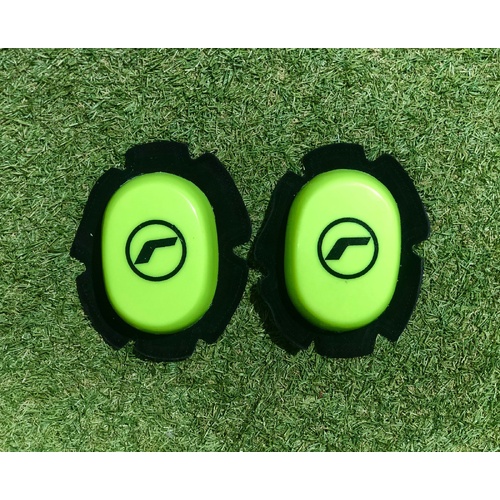 RICONDI KNEE SLIDERS PAIR NEON YELLOW