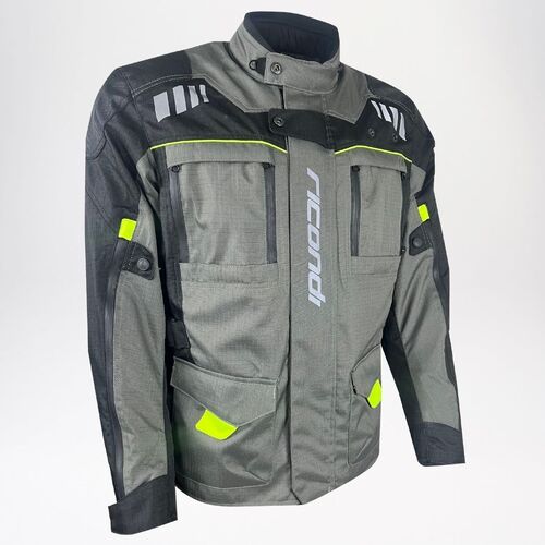 RICONDI ADVENTURE LITE JACKET GREY BLACK YELLOW XS
